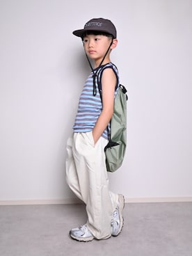 「Piet（ピエット）のアイテム」を使った、tanshio.さん（キッズ・110cm）の夏コーディネート