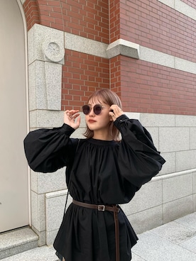 「I_am（アイアム）のアイテム」を使った、ayuさん（レディース・165cm）の秋コーディネート