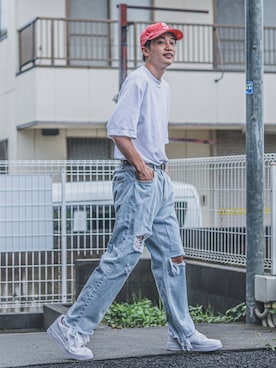 「D'MENS by DHOLIC（ディーメンズ）のアイテム」を使った、すけさん（メンズ・171cm）の夏コーディネート