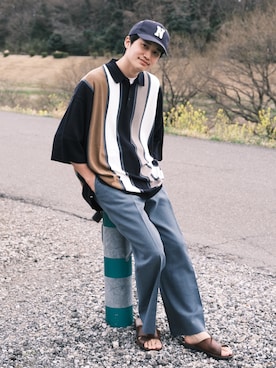 すけさん（メンズ・171cm）の春コーディネート