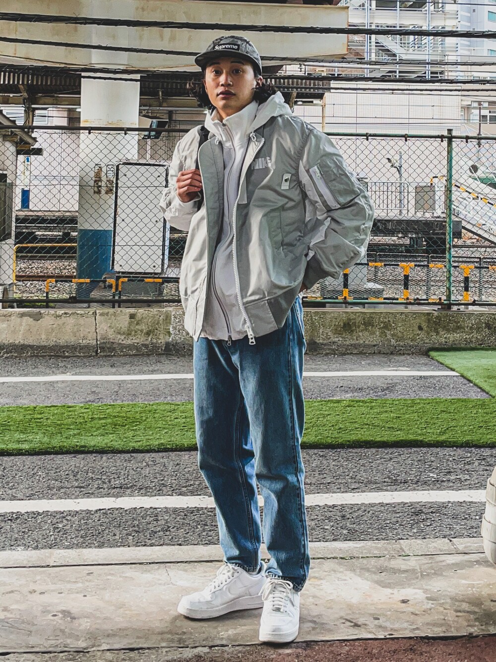 定価15万 sacai 22SS フレアツイードジャケット オフホワイト 定価15万 sacai 22SS フレアツイードジャケット オフホワイト