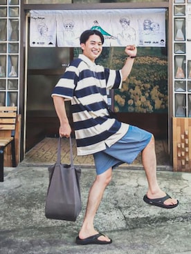 「dmens」｜すけさん（メンズ・171cm）の夏コーディネート