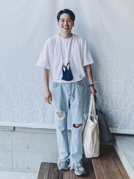 「dmens」｜すけさん（メンズ・171cm）の夏コーディネート
