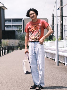 すけさん（メンズ・171cm）の夏コーディネート