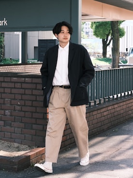 すけさん（メンズ・171cm）の春コーディネート