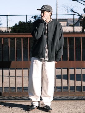 「Like Us（ライクアス）のアイテム」を使った、すけさん（メンズ・171cm）の冬コーディネート