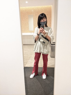 「SPRUCE（スプルース）のアイテム」を使った、kazuさん（レディース・157cm）の秋コーディネート