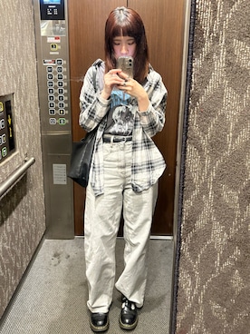 「グレーコーデ」｜chiさん（レディース・163cm）の夏コーディネート