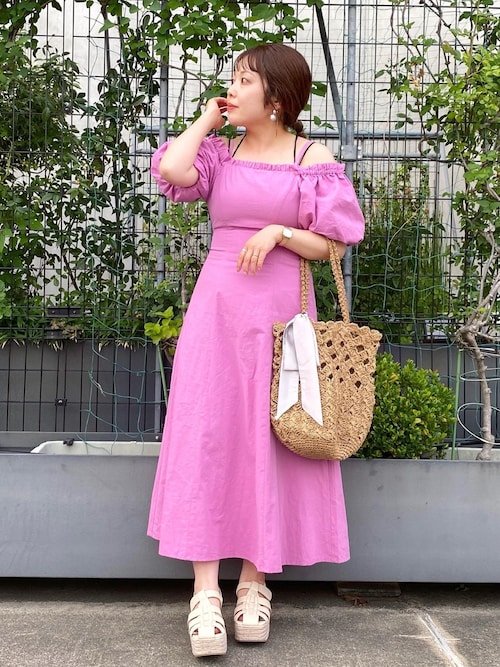 Ol Izmm Olive Des Olive The Cube Olive Des Oliveのワンピースを使ったコーディネート Wear