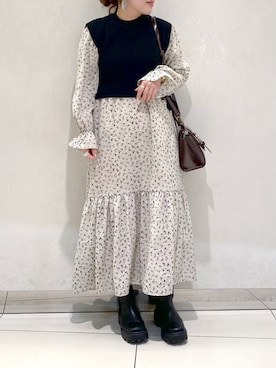 ol_izmm_さん（レディース・153cm）の冬コーディネート