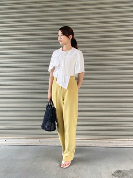 三橋栄香さん（レディース・155cm）の夏コーディネート