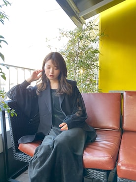 三橋栄香さん(レディース・155cm)の春コーディネート