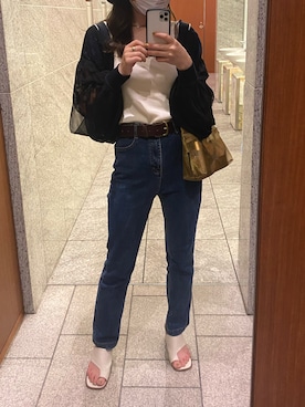 三橋栄香さん(レディース・155cm)の夏コーディネート