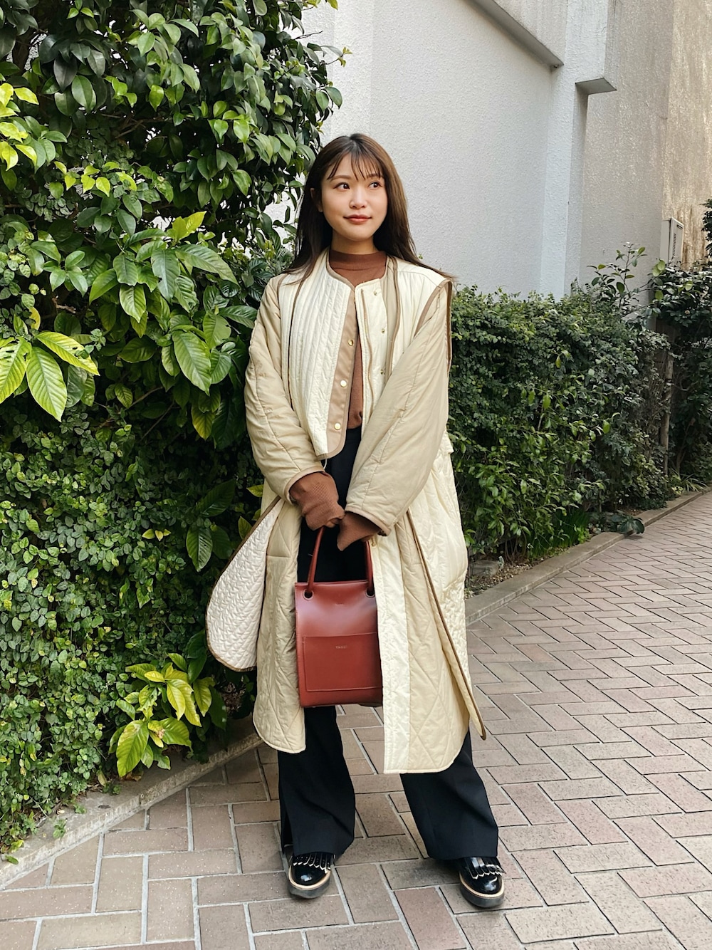 Eimee Law（エイミーロウ） ノーカラーコート コート ジオメトリック
