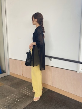 三橋栄香さん（レディース・155cm）の夏コーディネート