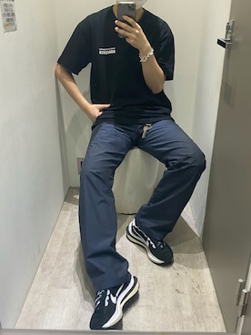 「KIKO KOSTADINOV（キコ コスタディノフ）のアイテム（パンツ）」を使った、kosukeさん（メンズ・182cm）の夏コーディネート