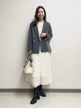 ayanaさん（レディース・166cm）の冬コーディネート