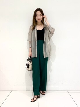 ayanaさん（レディース・166cm）の夏コーディネート