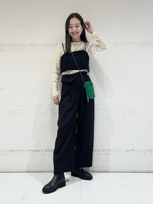 civarize レースサルエルパンツ サイズ44 8ZIPサルエルパンツ ワイドパンツ サルエル[品番：ACDW0001889