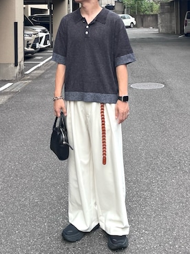 「アイテム（ボストンバッグ）」を使った、eeemmm【62kg】さん（メンズ・170cm）の秋コーディネート