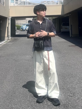 「アイテム（スニーカー）」を使った、えーきち【62kg】さん（メンズ・170cm・20代）の夏コーディネート