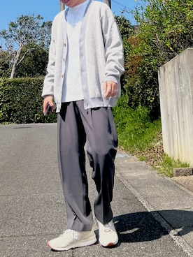 「ラフ」｜「アイテム（セットアップ）」を使った、eeemmm【62kg】さん（メンズ・169cm）の春コーディネート