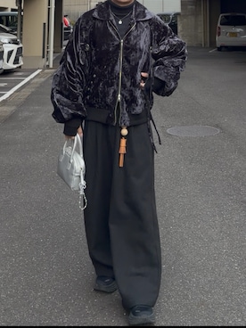 「HOKA（ホカ）のアイテム」を使った、eeemmm【62kg】さん（メンズ・170cm）の冬コーディネート