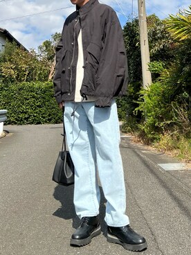 「CLEA（クレア）のアイテム」を使った、えーきち【62kg】さん（メンズ・169cm）の秋コーディネート