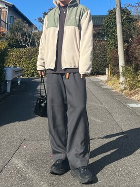 「CLEA（クレア）のアイテム」を使った、えーきち【62kg】さん（メンズ・169cm）の冬コーディネート