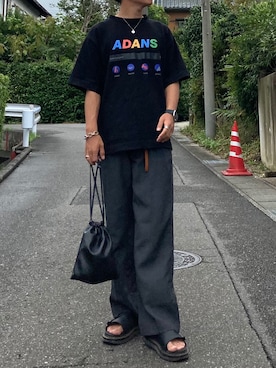「CLEA（クレア）のアイテム」を使った、えーきち【62kg】さん（メンズ・169cm）の夏コーディネート