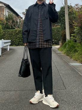「CLEA（クレア）のアイテム」を使った、えーきち【62kg】さん（メンズ・169cm）の冬コーディネート
