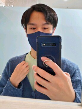 「Like Us（ライクアス）のアイテム」を使った、Salさん（メンズ・173cm）の冬コーディネート