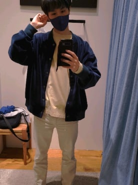 Salさん（メンズ・173cm）の秋コーディネート