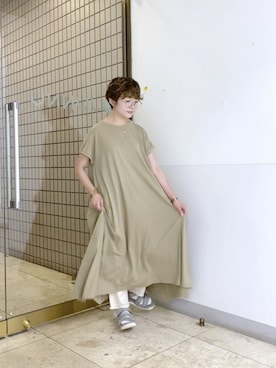 「cui-cui（キュイキュイ）のアイテム（アクセサリー）」を使った、kahoさん（レディース・154cm）の夏コーディネート