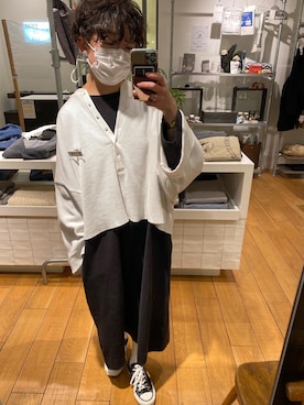 kahoさん（レディース・154cm）の冬コーディネート