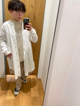 kahoさん（レディース・154cm）の冬コーディネート