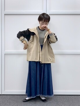 「PUAL CE CIN（ピュアルセシン）のアイテム（その他）」を使った、kahoさん（レディース・154cm）の秋コーディネート
