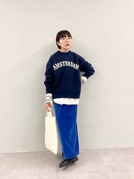 kahoさん（レディース・154cm）の冬コーディネート