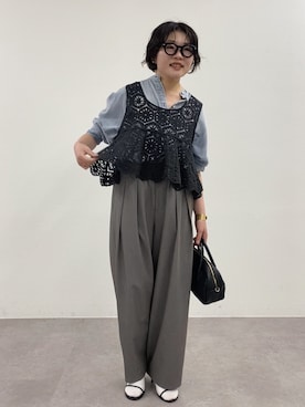 kahoさん（レディース・154cm）の春コーディネート