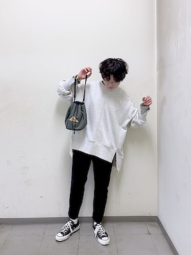 kahoさん（レディース・154cm）の冬コーディネート