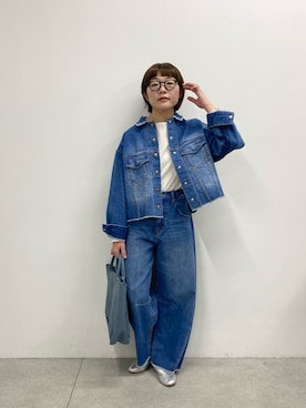 kahoさん（レディース・154cm）の冬コーディネート