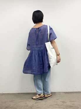 kahoさん（レディース・154cm）の春コーディネート