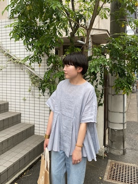 kahoさん（レディース・154cm）の春コーディネート