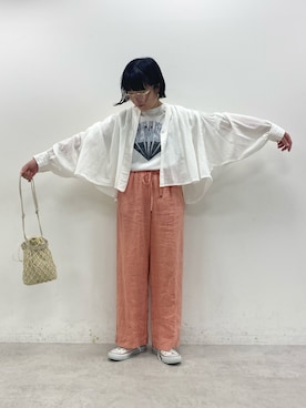 kahoさん（レディース・154cm）の春コーディネート