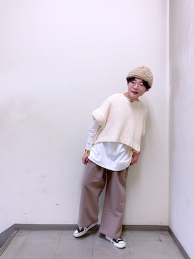 kahoさん(レディース・154cm)の冬コーディネート