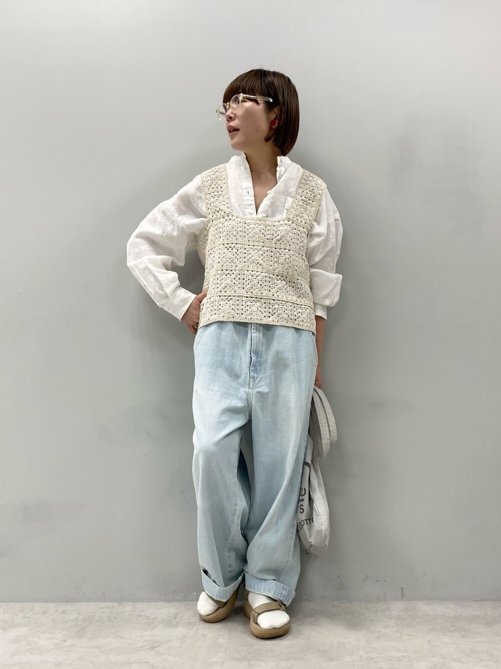 kaho(pualcecin)｜PUAL CE CINのデニムパンツを使った 