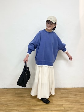 kahoさん（レディース・154cm）の冬コーディネート