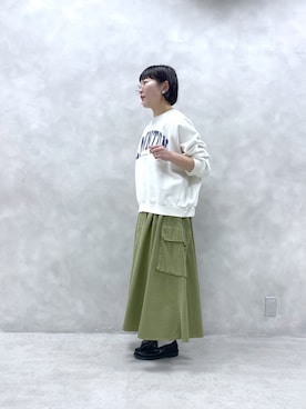 kahoさん（レディース・154cm）の冬コーディネート