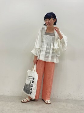 kahoさん（レディース・154cm）の春コーディネート