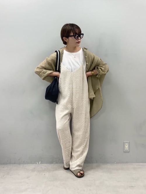 ラミーオーバーシャツブラウス
